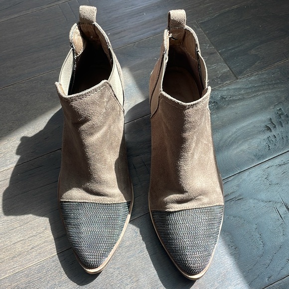 Tan Booties - Picture 5 of 6